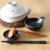 「【アウトレット】手付き とんすい 伊羅保 12×14×5cm 電子レンジ・食洗器対応 日本製 1セット（2個入） ワールド・クリエイト」の商品サムネイル画像3枚目