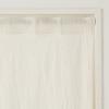 「無印良品 綿ボイルノンプリーツカーテン 幅100×丈103cm用 オフ白 1セット（2枚） 良品計画」の商品サムネイル画像5枚目