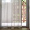 「無印良品 綿ボイルノンプリーツカーテン 幅100×丈176cm用 ベージュ 1セット（2枚） 良品計画」の商品サムネイル画像2枚目