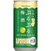 「チューハイ 酎ハイ サワー 白鶴 お酒ゼリー ぷるぷる梅酒 紀州梅100％使用 190ml 1ケース（30本）」の商品サムネイル画像2枚目