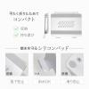 「ノートPCスタンド タブレットスタンド 17インチまで対応 冷却スリット付き 高さ角度調整可能 アルミ製 シルバー オウルテック」の商品サムネイル画像7枚目