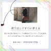 「ステレオイヤホン 1.2m ハンズフリー マイク・リモコン付 絡みにくいフラットケーブル インナーイヤー ブラック オウルテック」の商品サムネイル画像3枚目
