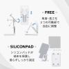 「スマホスタンド 折り畳み式 厚さ11mmまで対応 高さ角度調節可 ブラック オウルテック 1個」の商品サムネイル画像5枚目