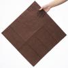 「溝端紙工印刷 カラーナプキン 8つ折り 2PLY チョコレート 1セット（200枚：50枚入×4袋）」の商品サムネイル画像4枚目