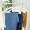 「ジャケットハンガー バー付ホワイト 040355 1セット（40本：2本入×20） シンコハンガー」の商品サムネイル画像5枚目