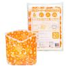 「ごみっこポイ 自立型 水切りゴミ袋 スタンドタイプ E 花柄 オレンジ 1セット（1袋（50枚入）×2）ネクスタ」の商品サムネイル画像2枚目