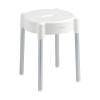 「ユノア（YUNOA） アルミ風呂いす 風呂椅子 高さ35cm ニューホワイト レック(B00008)」の商品サムネイル画像1枚目