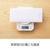 「タニタ（TANITA） キッチンスケール 1kg ホワイト KF100 1個 計量器 クッキングスケール　はかり」の商品サムネイル画像6枚目