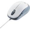 「マウス 有線マウス 5ボタン ブルーLED ホワイト M-Y9UBWH エレコム 1個」の商品サムネイル画像1枚目
