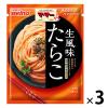 「日清製粉ウェルナ マ・マー あえるだけパスタソース たらこ 生風味 〈1人前(24g)×2袋入り〉 ×3個」の商品サムネイル画像1枚目