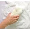 「バス スポンジ 立体ネット ホワイト 1個 まめいた」の商品サムネイル画像3枚目