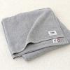 「今治タオル バスタオル ロハコ限定 LOHACO Basic towel ストーングレー 約65×130cm 1枚  オリジナル」の商品サムネイル画像1枚目