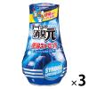 「消臭元PRO 便臭ストロング フレッシュEXクリア 400mL 1セット（1個×3） トイレ用 消臭剤 小林製薬」の商品サムネイル画像1枚目