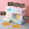 「【収納ボックス】 天馬 PRX プロフィックス カバコ スリム(S) 4904746078032 1セット（2個）」の商品サムネイル画像3枚目