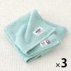 「今治タオル フェイスタオル ロハコ限定 LOHACO Basic towel エメラルドオーシャン 約34×80cm 3枚 オリジナル」の商品サムネイル画像1枚目