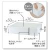 「My Simple Closet. すきまに立てて収納 掛けふとん用 1セット（2個） 東和産業」の商品サムネイル画像4枚目