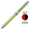 「ぺんてる 多機能ボールペン　ビクーニャEX　0.7mm　ライムグリーン軸　緑　2色+シャープ　BXW1575K 1本」の商品サムネイル画像1枚目