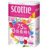 「トイレットペーパー ダブル 3倍長持ち 6ロール  75m 再生紙配合 スコッティフラワーパック 1セット（2パック12ロール入）花の香り」の商品サムネイル画像8枚目