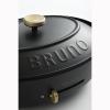 「BRUNO オーバルホットプレート(ブラック) BOE053-BK 1台」の商品サムネイル画像4枚目