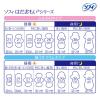 「ナプキン 生理用品 ソフィ はだおもい 極うすスリム 特に多い夜用 羽つき （400/40cm） 1セット （9枚×2パック） ユニ・チャーム」の商品サムネイル画像6枚目