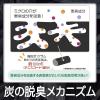 「脱臭炭 冷蔵庫 野菜室用 脱臭剤 置き型 ニラ・ネギの臭いも効く 1セット（1個×3）エステー」の商品サムネイル画像6枚目