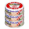 「【計3缶】缶詰　いなば食品　ライトツナ　アイフレーク　オイル無添加　国産　70g×3缶　1個　ツナ缶　水煮」の商品サムネイル画像1枚目