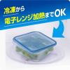 「ジップロック コンテナー 食品保存容器 長方形 480ml 電子レンジ可 1セット（1個（2個入）×2）旭化成ホームプロダクツ」の商品サムネイル画像5枚目