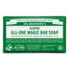 「ドクターブロナー マジックソープバー（magic soap） 石鹸 アーモンド 140g ナチュラルソープ」の商品サムネイル画像1枚目