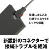 「バッファロー USB3.1(Gen.1)対応 ポータブルHDD1TB ブラック HD-PCG1.0U3-BBA 1台」の商品サムネイル画像3枚目