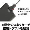 「バッファロー USB3.1（Gen.1）対応 ポータブルHDD500GBブラック HD-PCG500U3-BA 1台」の商品サムネイル画像5枚目