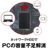 「バッファロー RAID1対応ネットワーク対応HDD（NAS） 4TB スタンダードモデル 2ドライブ LS220D0402G 1台」の商品サムネイル画像3枚目
