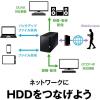 「バッファロー RAID1対応ネットワーク対応HDD（NAS） 4TB スタンダードモデル 2ドライブ LS220D0402G 1台」の商品サムネイル画像5枚目