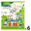 「デオサンド 猫砂 香りで消臭する紙砂 ナチュラルグリーンの香り 5L 6袋 ユニ・チャーム まとめ買い」の商品サムネイル画像1枚目