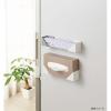 「マグネット式 ラップ・ティッシュホルダー ホワイト FK-WTW 1個 伸晃 キッチン収納」の商品サムネイル画像3枚目