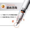 「【アウトレット】シャープペンシル デルガード タイプLx 0.5mm 限定色 ダークグリーン A-MA86-Z-DG ゼブラ」の商品サムネイル画像5枚目