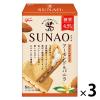 「【1枚あたり糖質4.5g】江崎グリコ SUNAO（スナオ）＜アーモンド＆バニラクリームサンド＞6枚入×3箱 低糖質 糖質オフ」の商品サムネイル画像1枚目