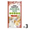 「モンプチ ナチュラルキッス 猫 ささみ入り まぐろゼリー 40g（10g×4本）3袋 キャットフード ウェット おやつ」の商品サムネイル画像1枚目