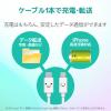 「エレコム USB C-Lightningケーブル/スタンダード/1.0m/ホワイトフェイス MPA-FCL10WF 1個」の商品サムネイル画像8枚目