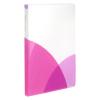 「プラス　ルーズリーフバインダー　パスティ　スリムB5　ラズベリーピンク　98792」の商品サムネイル画像1枚目