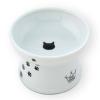 「ハッピーダイニング 脚付フードボウル シリコン付き 猫柄 猫壱」の商品サムネイル画像1枚目