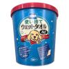 「サンテックオプト ポイ太くん お掃除用 使い捨てウェットタオル Ag+ 本体 130枚入」の商品サムネイル画像2枚目