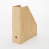 「無印良品 木製スタンドファイルボックス A4用 約幅9.2×奥行27.5×高さ32cm 1セット（2個） 良品計画」の商品サムネイル画像3枚目