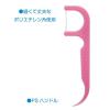 「Clesh（クレシュ） キシリトールフロス＆ピック ピーチミントフレーバー １セット（50本入×２個） デンタルフロス」の商品サムネイル画像2枚目