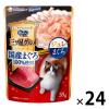 「銀のスプーン 三ツ星グルメ 国産まぐろ100%ジュレまぐろ 35g 24袋 キャットフード ウェット パウチ」の商品サムネイル画像1枚目