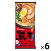 「マルタイ　熊本黒マー油とんこつラーメン186g　1セット（2人前×6個入）」の商品サムネイル画像1枚目