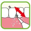 「DENTALPRO（デンタルプロ） 歯間ブラシ 3（S） 1セット（15本入×2） 歯間ブラシ」の商品サムネイル画像4枚目