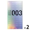 「オカモト ゼロゼロスリー(R) 0.03 コンドーム Mサイズ 薄め 12個入 2箱セット」の商品サムネイル画像1枚目