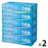 「【大人用/流せる】エルモア　水に流せるティシューペーパー　1セット(180組×5箱入×2パック)　カミ商事（イチオシ）」の商品サムネイル画像1枚目