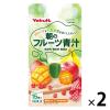 「朝のフルーツ青汁 1個（15袋入） ヤクルトヘルスフーズ 青汁　1セット（2個）」の商品サムネイル画像1枚目