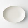 「無印良品 磁器ベージュ楕円皿 大 約22×16×高さ4.5cm 1セット（2枚） 良品計画」の商品サムネイル画像4枚目